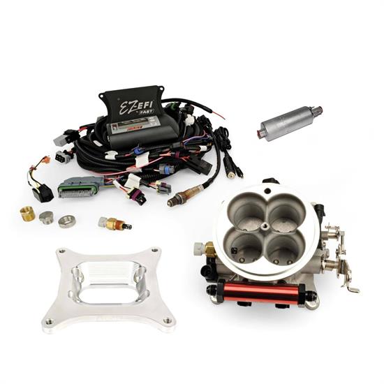 FAST 30296-KIT EZ-EFI In-Tank Fuel Injection Master Kit, Jeep