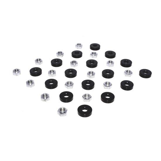 COMP Cams 4610-16 Rocker Arm Nuts, 5/16 Dia., Self-locking, Set