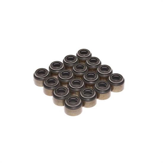 COMP Cams 506-16 Valve Stem Seals, PTFE, .494 Inch, 11/32 Inch, Set/16