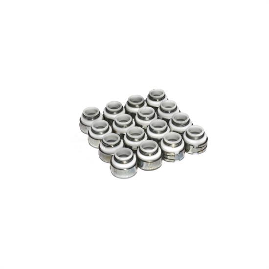COMP Cams 512-16 Valve Stem Seals, PTFE, .500 Inch, 3/8 Inch, Set/16