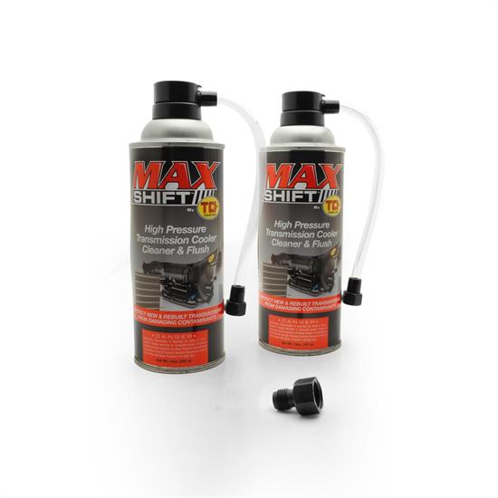 TCI 883001 Max-Shift Trans Cooler Flush w/ 5/16 Fitting Two-Pack