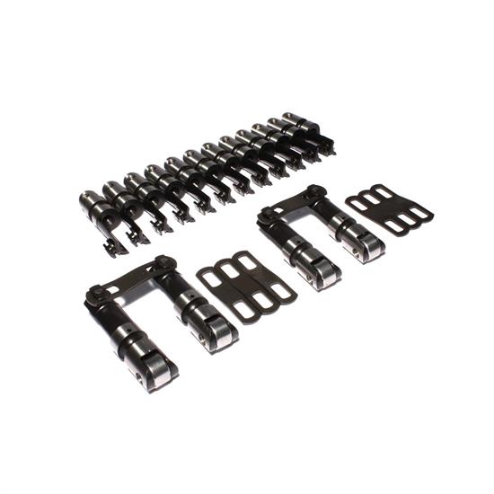 COMP Cams 8991-16 Endure-X Lifters, Solid roller, Chevy 5.7L, Set