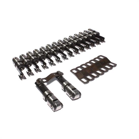 COMP Cams 8996-16 Endure-X Lifters, Solid roller, Chevy B/B, Set