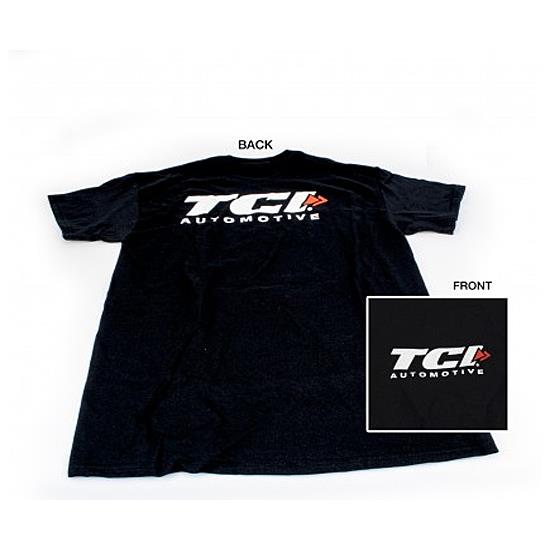 TCI 950257 Black TCI Logo T-Shirt 3X Large