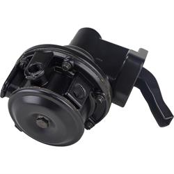 Big Block Chevy 80 GPH Mech Pump/Supply Kit, 4150 Log,-6AN, Black