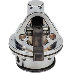 Small Block Chevy 80 GPH Mech Pump/Supply Kit,4150 Log,6AN,Chrome