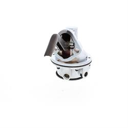 Small Block Ford 80 GPH Mech Pump/Supply Kit,4150 Log,-6AN,Chrome