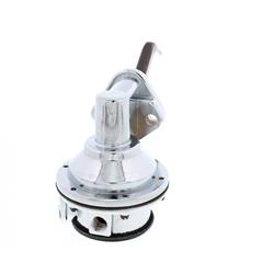 Small Block Ford 80 GPH Mech Pump/Supply Kit,4150 Log,-6AN,Chrome