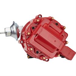 HEI Distributor, SBC Small Block Chevy, Red
