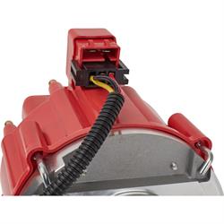 HEI Distributor, SBC Small Block Chevy, Red