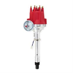 Speedway Motors Pro Series Billet Distributor, Chevy V8, Red