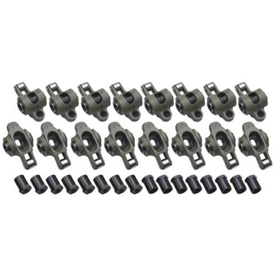 Crower Stainless Roller Rocker Arms, Small Block Chevy, 1.6:1