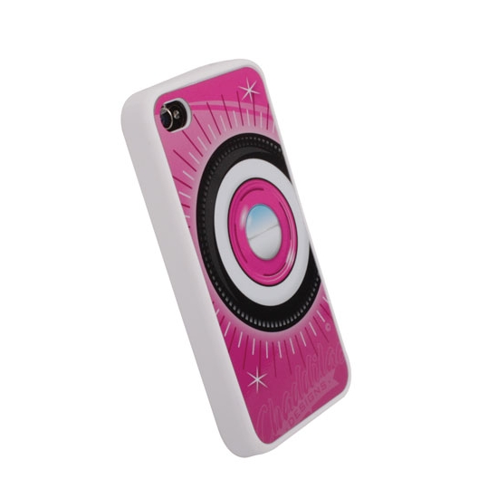 Garage Sale - Steelie & Whitewall iPhone Cover - Pink