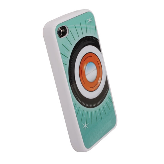 Garage Sale - Steelie & Whitewall iPhone Cover - Aqua