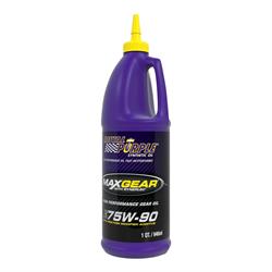 Royal Purple Max Gear 75W90 Gear Oil, 1 Quart