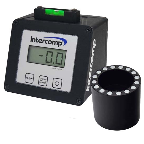 Intercomp 100793 Digital Caster Camber Gauge With Nascar Adapter