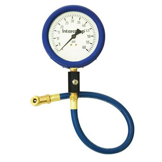 Intercomp 360060 4 Inch Glow-In-The-Dark Tire Pressure Gauge, 60 PSI
