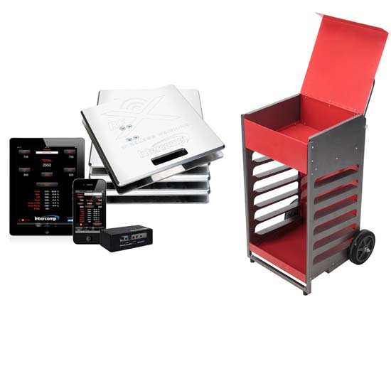 Intercomp 655 iRaceweigh Wireless Scale System with Cart