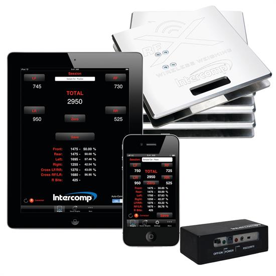 Intercomp SW656 iRaceWeigh Wireless Scale System