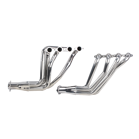 Dynatech® Long Tube LS Headers, 1-7/8, 2-1/2 Reducer, Ceramic Coated