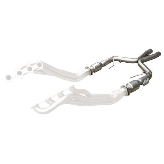 Dynatech® SuperMaxx 2005-10 Mustang/GT500 Tubes w/Cats, 3 In.
