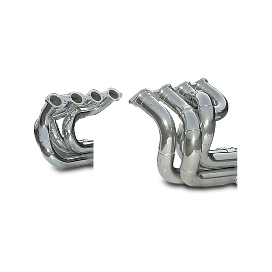 Dynatech® Big Block Chevy Strut Type Dragster Headers, Coated, 2-1/4 In