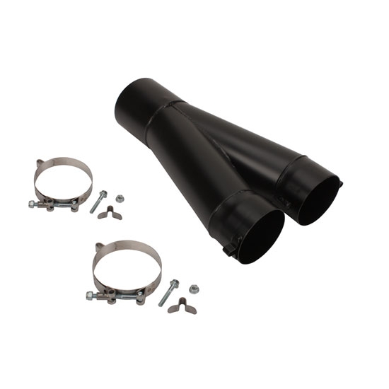 Dynatech® 780-21206 Y-Pipe Merge Pipe, 3-1/2 Inch Inelt, 4 Inch Outlet