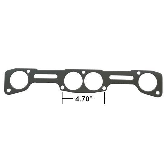 Dynatech Spread Port Chevy Mild Steel Header Flange 1.875 Port