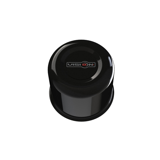 Vision Wheel C72GB-V 521/531 Series Wheel Center Cap, Gloss Black
