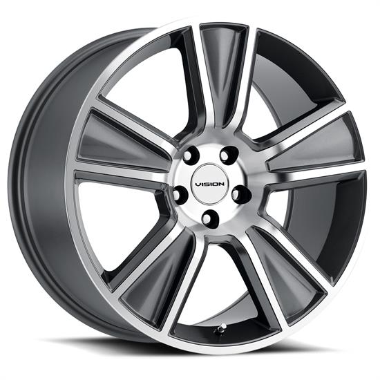 Vision V223-22936AMF30 American Muscle V223 Stunner Wheel, 22X9.5