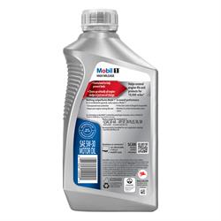 Mobil 1 High Mileage Full Synthetic Motor Oil 5W-30, 1 Quart