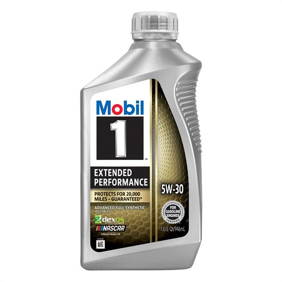 Mobil 1 Extended Performance Full Synthetic Motor Oil 5W-30, 1 Qt