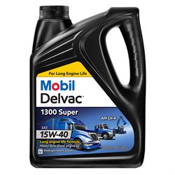 Mobil Delvac Extreme HD Full Syn Diesel Oil 15W-40, 1 Gal, Case/4
