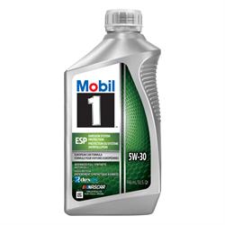 Mobil 1 ESP Full Synthetic Motor Oil 5W-30, 1 Quart, Case of 6