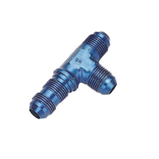 Aluminum Tee-On-Run Fitting, -3 AN