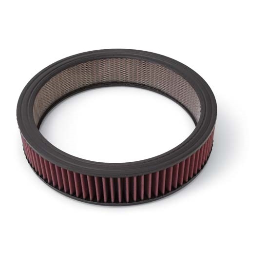 Edelbrock 1216 Air Cleaner Element Air Filter, Round, 3in. X 14in.