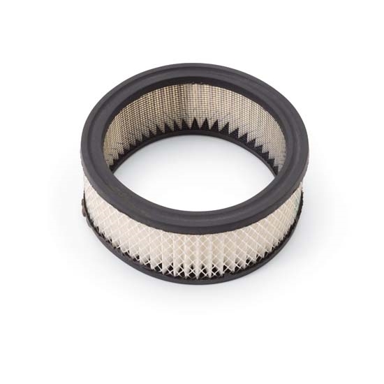 Edelbrock 1219 Air Cleaner Element Air Filter, Round, 2in. X 6in.