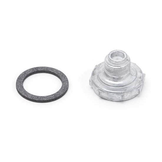 Edelbrock 12624 HDQ Power Valve Block-Off Plug, 1/2-28 inch