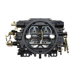 Edelbrock 14053 Performer 600 CFM Man. Carb/Air/Fuel Kit, BLK FIN
