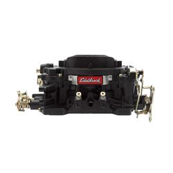 Edelbrock 14053 Performer 600 CFM Man. Carb/Air/Fuel Kit, BLK FIN
