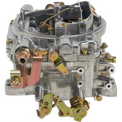 Edelbrock 1405 Performer 600 CFM Manual Carb/Air/Fuel Kit,BLK FIN