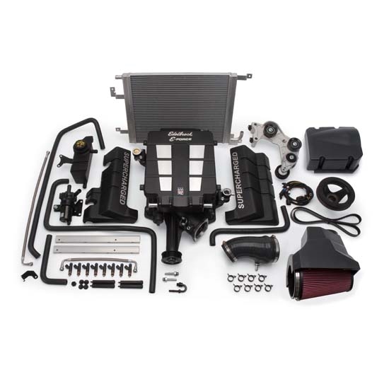 Edelbrock 15360 E-Force Street Legal Kit Supercharger System, Stage 1