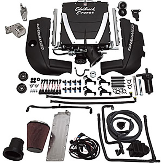 Edelbrock 15480 E-Force Universal Supercharger System, Chevy, Saab