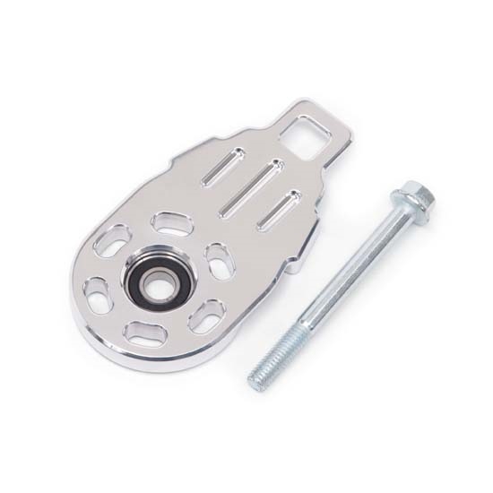 Edelbrock 15551 Tensioner Cover, Dual Quad LS/SBC, Polished