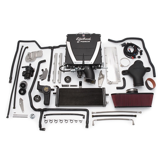 Edelbrock 1576 E-Force Competition Chevy Supercharger System Kit, 6.2L