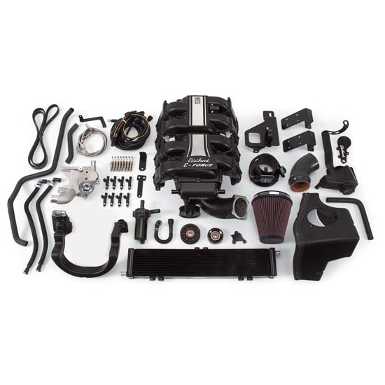 Edelbrock 15810 E-Force Supercharger Street Legal Kit, Ford 5.4L