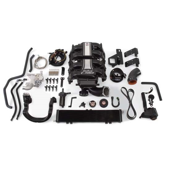 Edelbrock 15830 E-Force Supercharger Street Legal Kit, Ford 5.4L