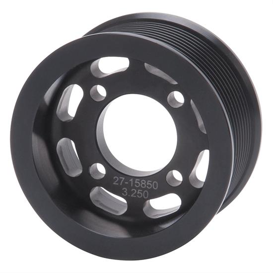 Edelbrock 15850 E-Force Supercharger Pulley, Aluminum, 3.250 Inch