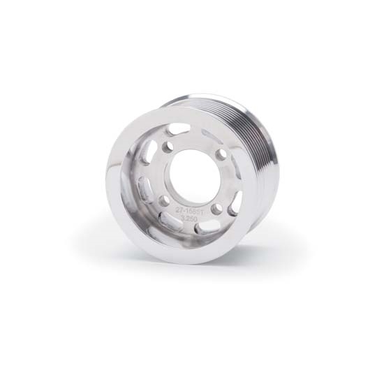 Edelbrock 15851 E-Force Supercharger Pulley, Aluminum, 3.250 Inch