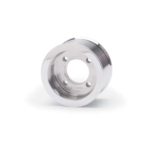 Edelbrock 15853 E-Force Supercharger Pulley, Aluminum, 3.00 Inch